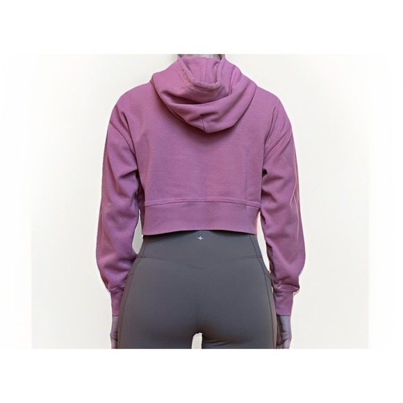 Sunday Best Crop Sweatshirt Small light Pink - Picture 3 of 9